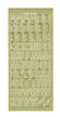 Konturensticker Buchstaben groß 1 Bogen 10x23cm