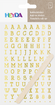 Rubbel-Sticker Alphabet 2 10x19cm 1 Bogen