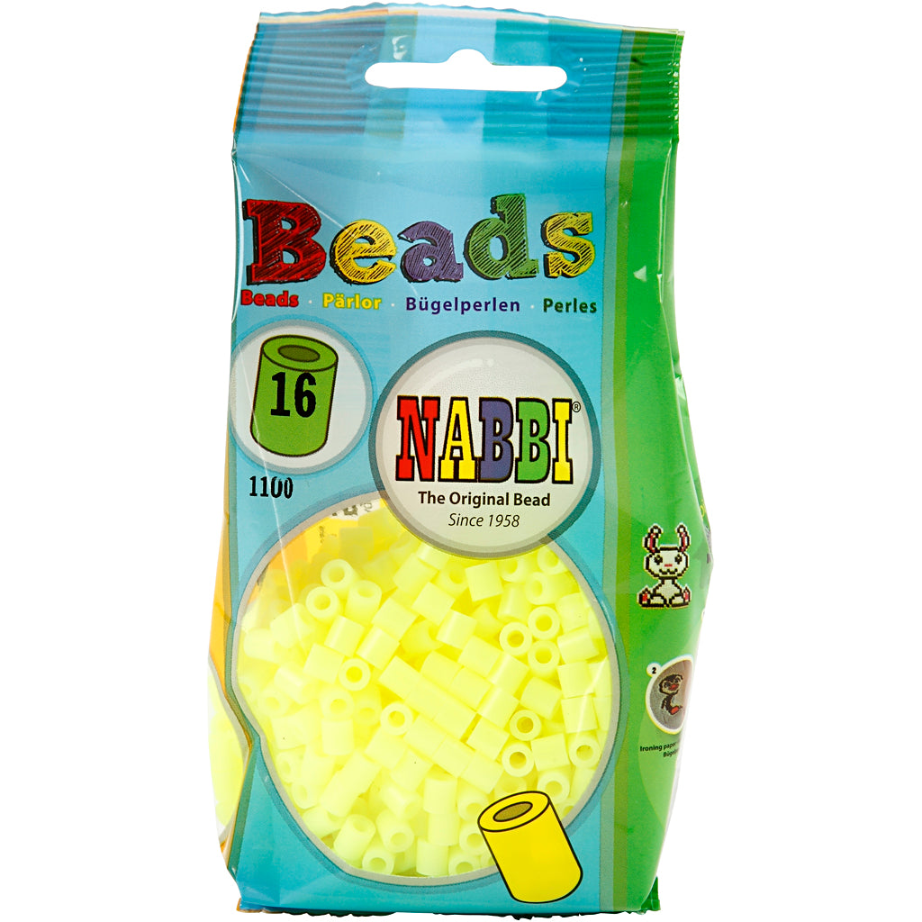 Bügelperlen 5x5mm 2,5mm Medium 1100Stk / Packung