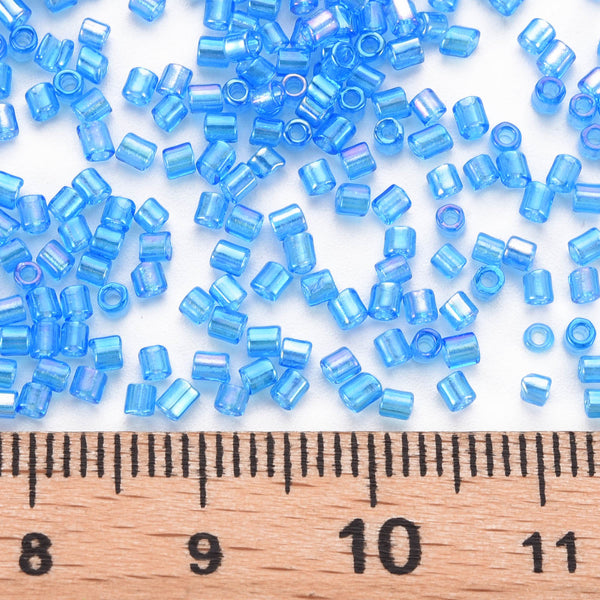 Mini-Bugle Glasperlen 3x2mm 13g / Dose