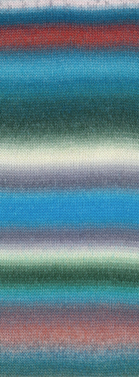 Lana Grossa Candy Effektgarn 80 % Schurwolle (Merino extrafein)  20 % Polyamid 100g/ 300m