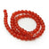 Karneol Perlen rot rund 4mm Qualität A 92 Stück / Strang 37cm