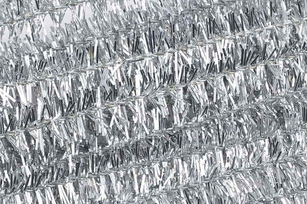 Chenilledraht Pfeifenreiniger metallic silber 9mm 50cm 10 Stück