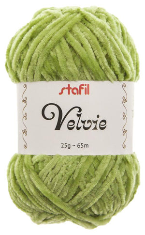 STAFIL Velvie Chenille-Garn dünn 25g 65m