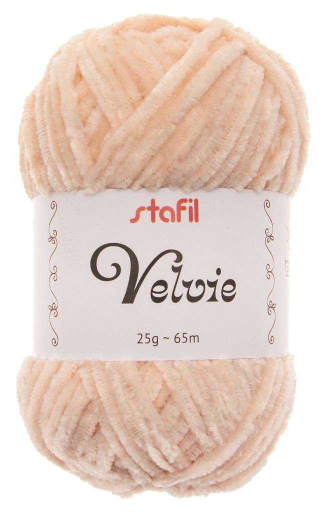 STAFIL Velvie Chenille-Garn dünn 25g 65m