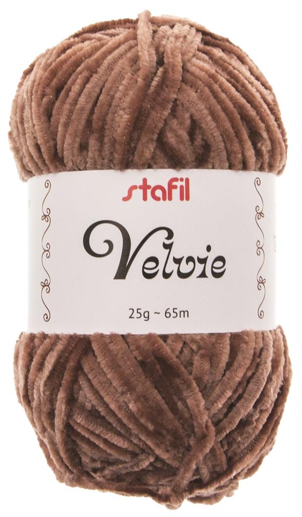 STAFIL Velvie Chenille-Garn dünn 25g 65m