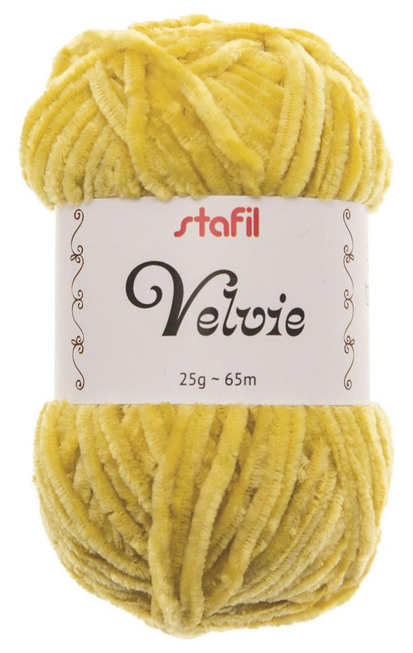 STAFIL Velvie Chenille-Garn dünn 25g 65m
