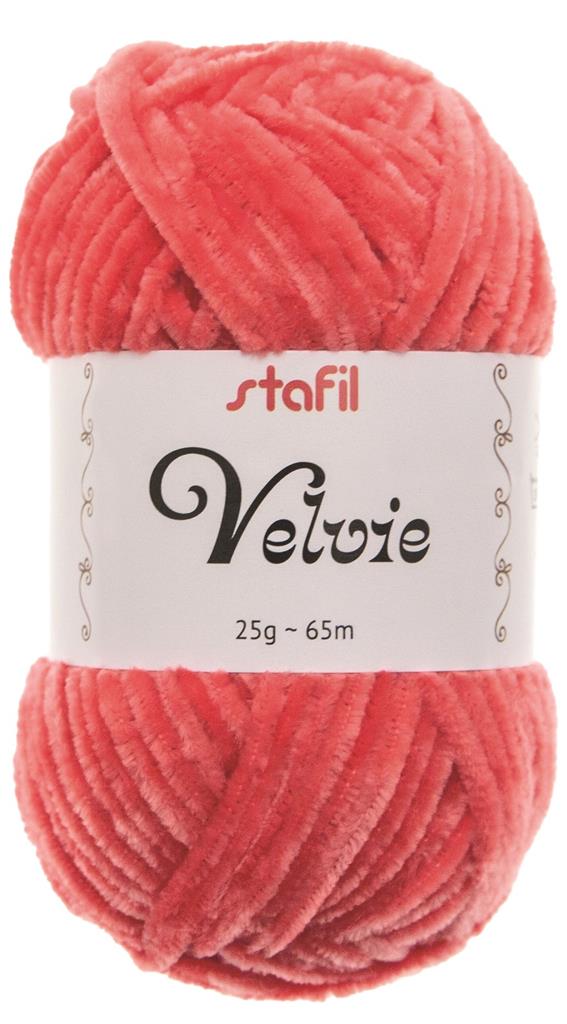 STAFIL Velvie Chenille-Garn dünn 25g 65m