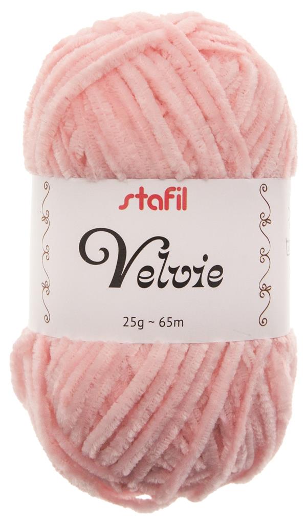 STAFIL Velvie Chenille-Garn dünn 25g 65m