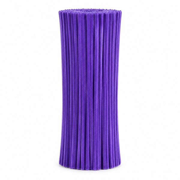 Chenilledraht Pfeifenputzer 6mm 30cm Großpackung 100 Stück