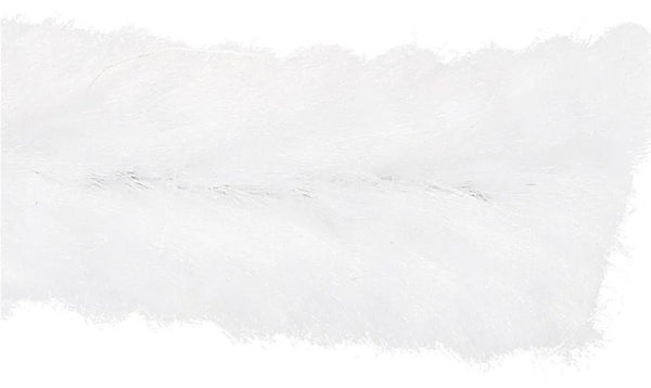 Chenilledraht weiß sehr flauschig ø 12 mm 30cm 8 Stück