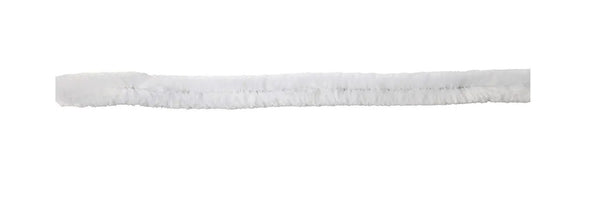 Chenilledraht weiß sehr flauschig ø 12 mm 30cm 8 Stück