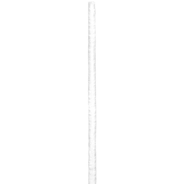Chenilledraht weiß sehr flauschig ø 12 mm 30cm 8 Stück