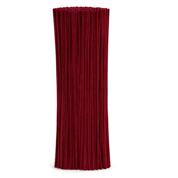 Chenille-Pfeifenputzer 6mm 30cm Großpackung 100 Stück