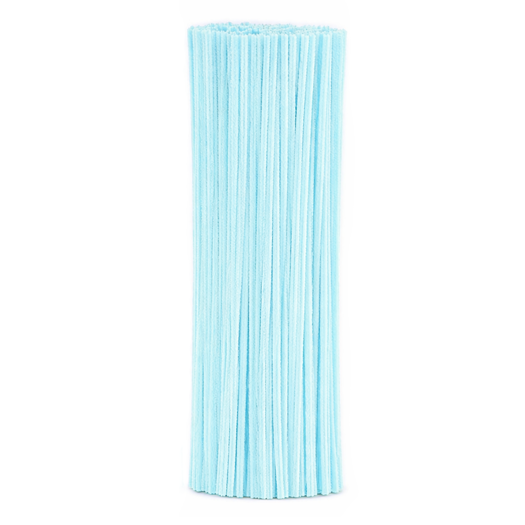 Chenille-Pfeifenputzer 6mm 30cm Großpackung 100 Stück