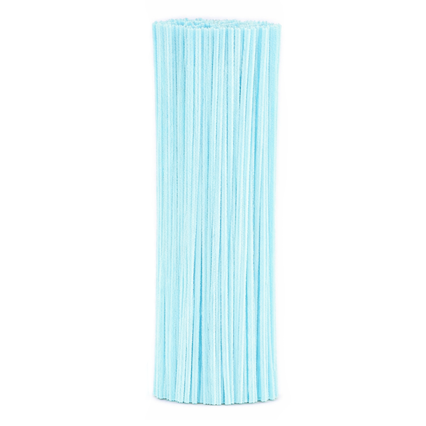 Chenille-Pfeifenputzer 6mm 30cm Großpackung 100 Stück