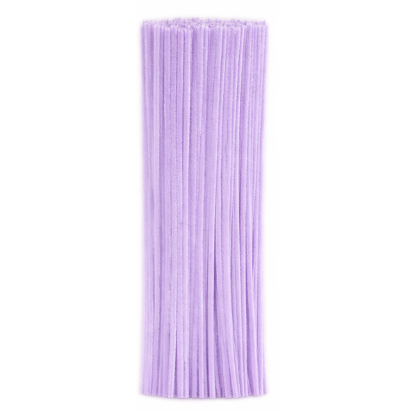 Chenille-Pfeifenputzer 6mm 30cm Großpackung 100 Stück