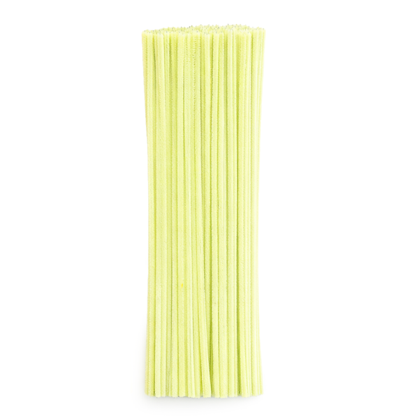 Chenille-Pfeifenputzer 6mm 30cm Großpackung 100 Stück
