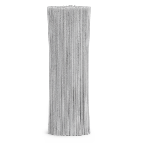 Chenille-Pfeifenputzer 6mm 30cm Großpackung 100 Stück