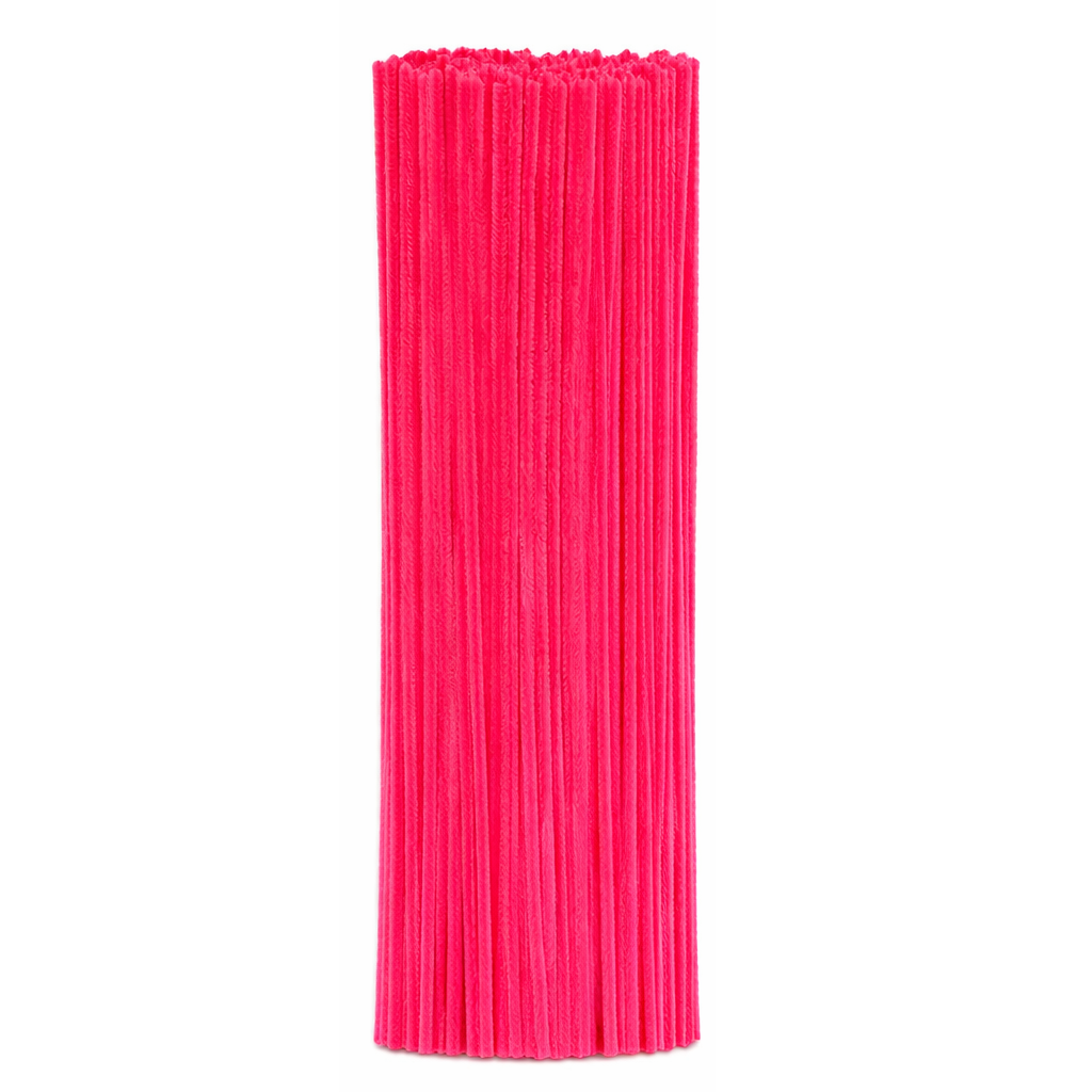 Chenille-Pfeifenputzer 6mm 30cm Großpackung 100 Stück