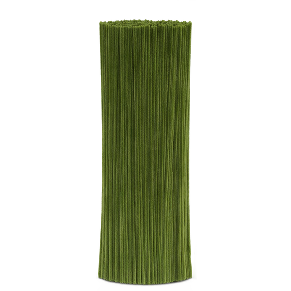 Chenille-Pfeifenputzer 6mm 30cm Großpackung 100 Stück
