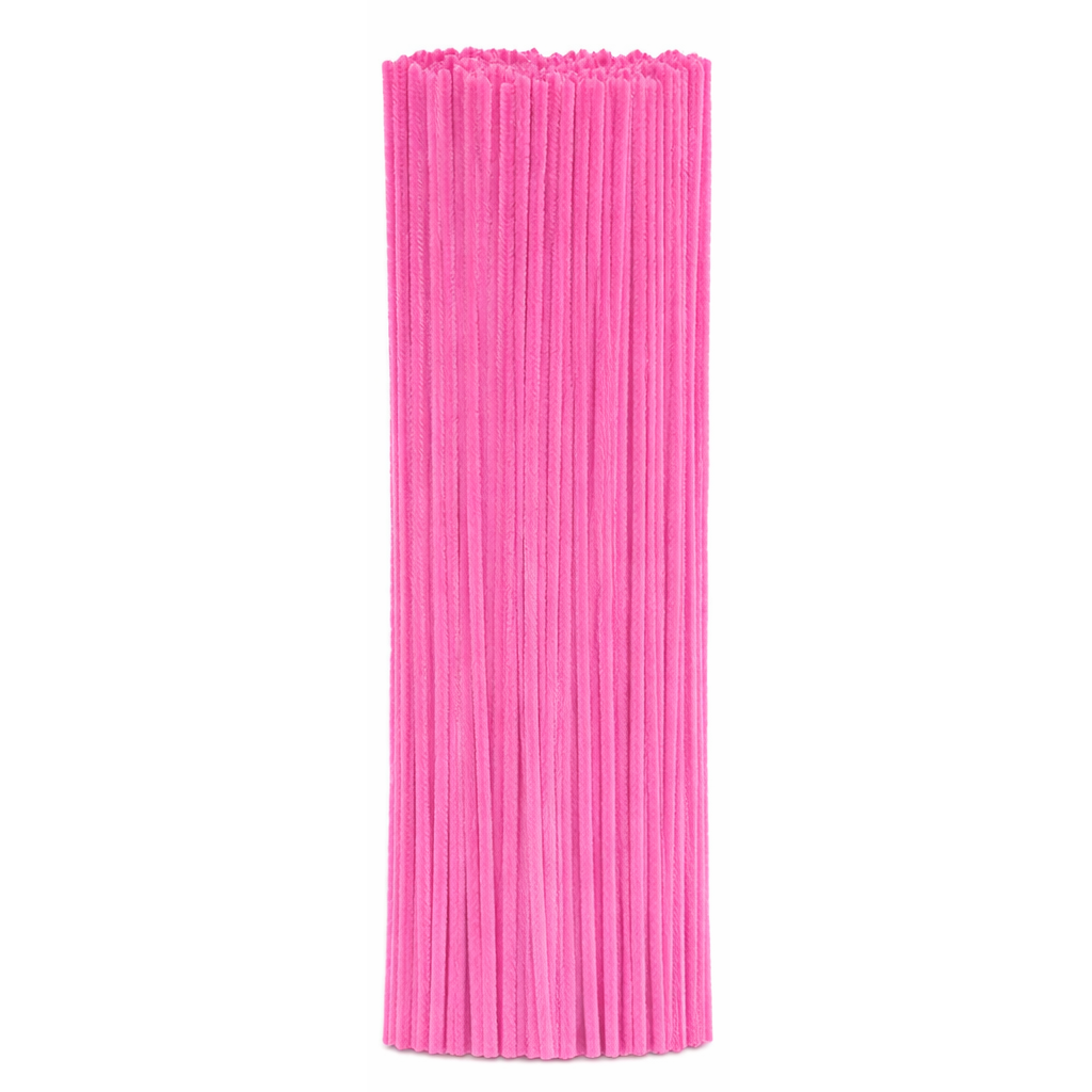 Chenille-Pfeifenputzer 6mm 30cm Großpackung 100 Stück