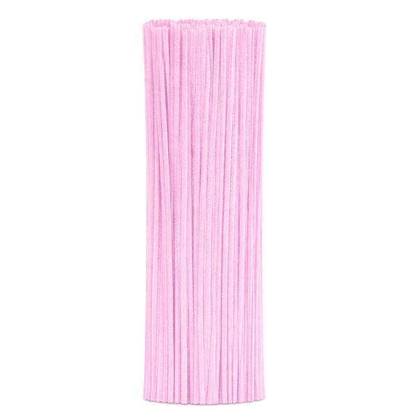 Chenille-Pfeifenputzer 6mm 30cm Großpackung 100 Stück