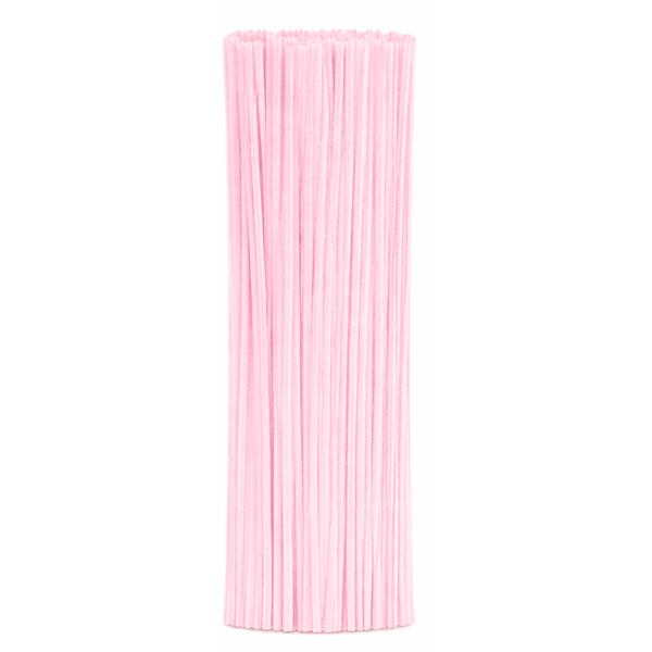 Chenille-Pfeifenputzer 6mm 30cm Großpackung 100 Stück