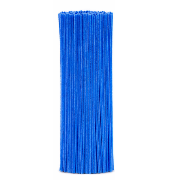 Chenille-Pfeifenputzer 6mm 30cm Großpackung 100 Stück