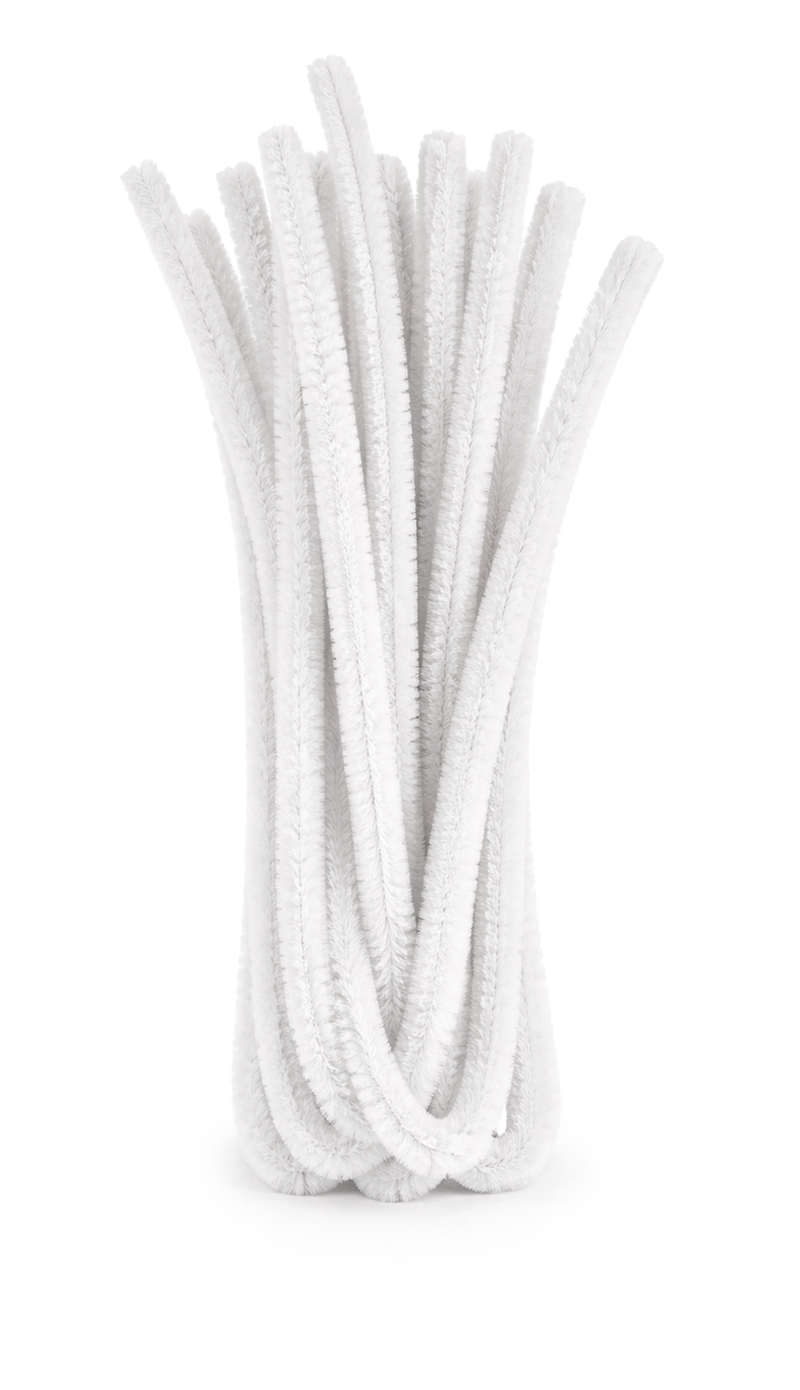 Chenille-Draht extra flauschig 50cm 10 Stück