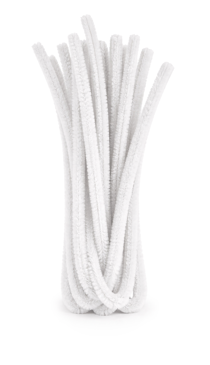 Chenille-Draht extra flauschig 50cm 10 Stück