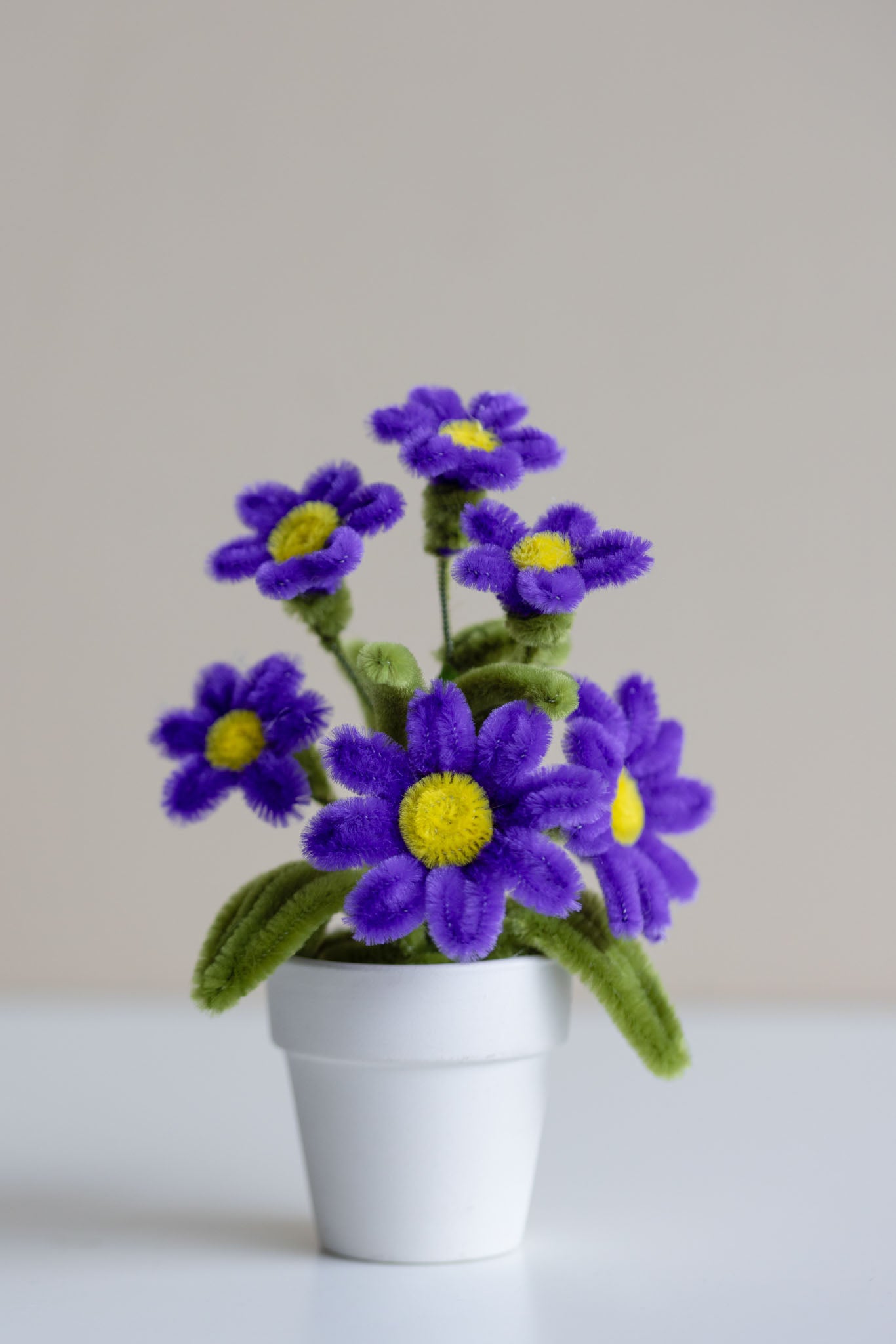 Blumentöpfe 4,6x5,2cm 6 Stück weiß Blumentöpfe Blumentopf