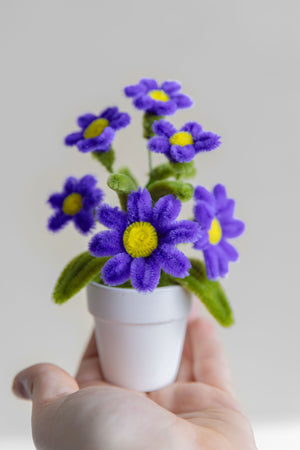 Blumentöpfe 4,6x5,2cm 6 Stück weiß Blumentöpfe Blumentopf