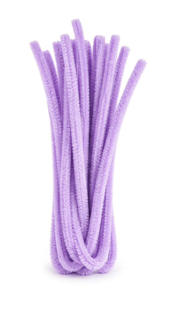 Chenille-Draht extra flauschig 50cm 10 Stück