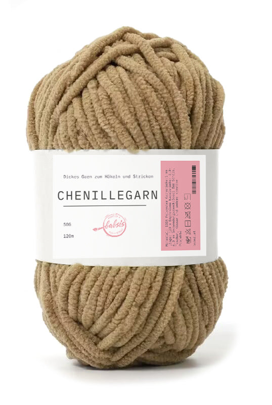 Babsi´s Chenille Häkel- & Strickgarn 50g/120m 100% Polyacryl