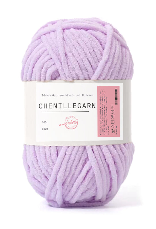 Babsi´s Chenille Häkel- & Strickgarn 50g/120m 100% Polyacryl