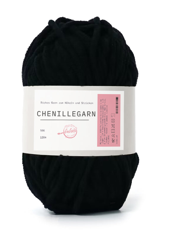 Babsi´s Chenille Häkel- & Strickgarn 50g/120m 100% Polyacryl