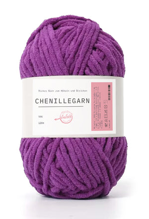 Babsi´s Chenille Häkel- & Strickgarn 50g/120m 100% Polyacryl