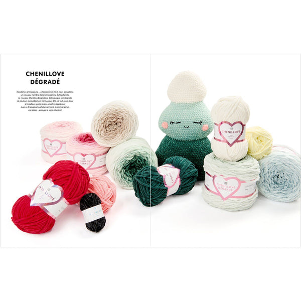 Chenillove Christmas II Häkelanleitungen Rico Design Softcover