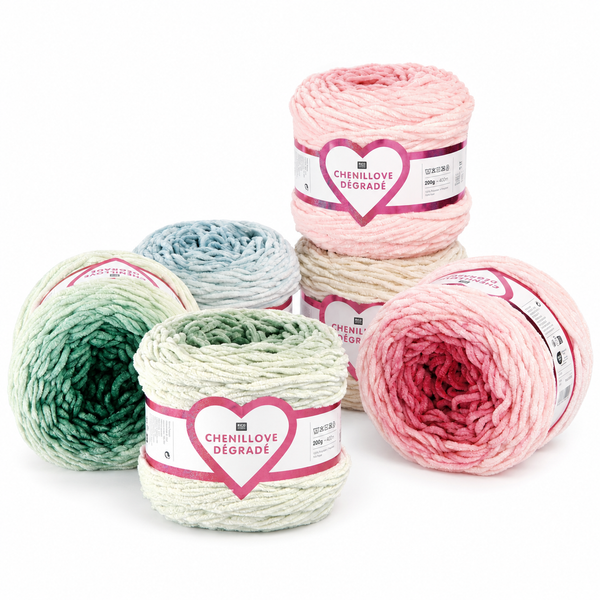 Rico Chenillove Dégradé Garn 200g 240m
