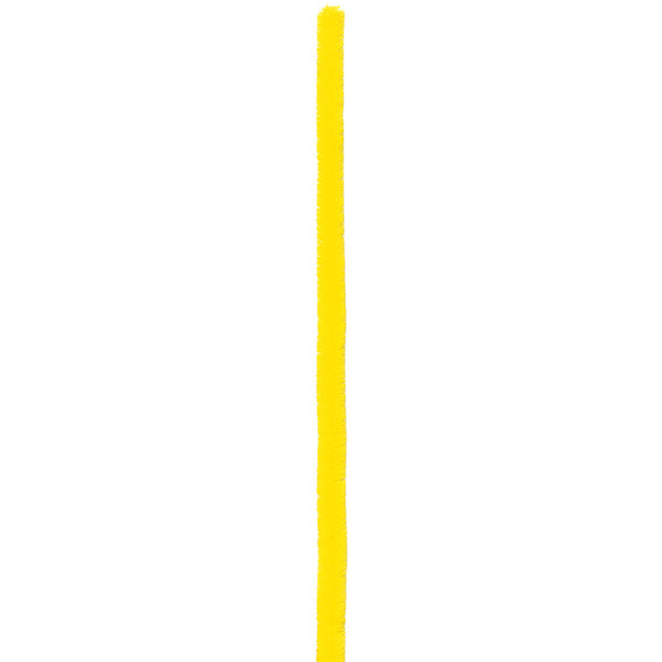 Chenilledraht gelb sehr flauschig ø 12 mm 30cm 8 Stück