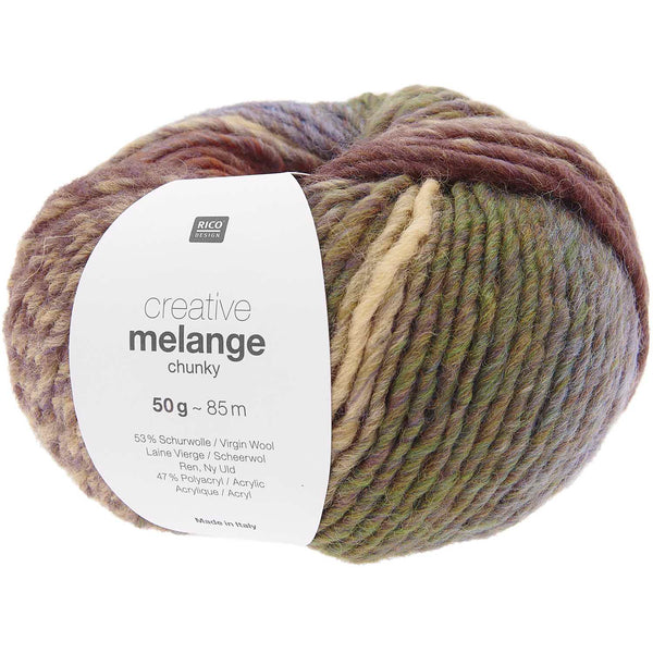 Rico Design Creative Melange chunky Wolle 50g 85m