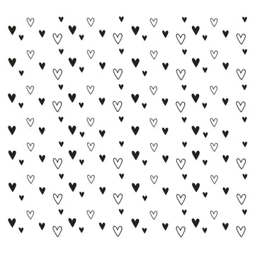 Silikonstempel Hintergrund Herzen Clear Stamps 102,5x97mm