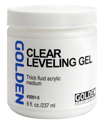 Golden Clear Gel Leveling Acrylmedium 237ml
