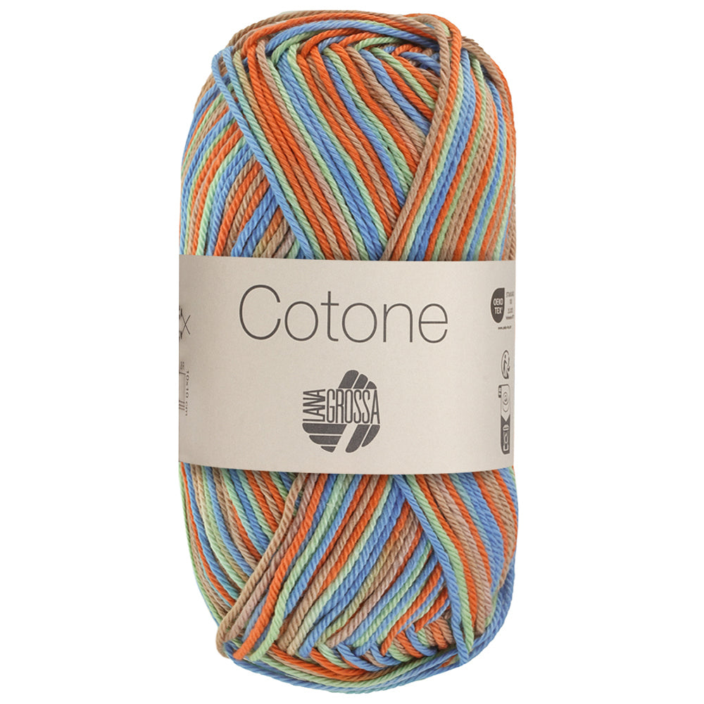 Lana Grossa Cotone Print Baumwollbasicgarn 50g 125m