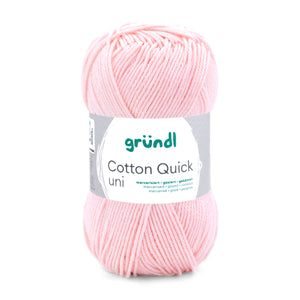 Cotton Quick Uni Baumwollgarn mercerisiert gasiert gekämmt 50g / 125m