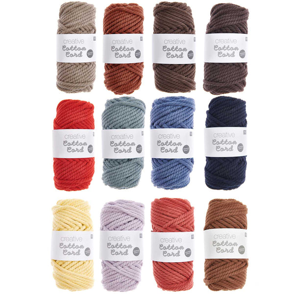 Creative Cotton Cord Makramee-Garn 100% Baumwolle 5mm 25m / 130g