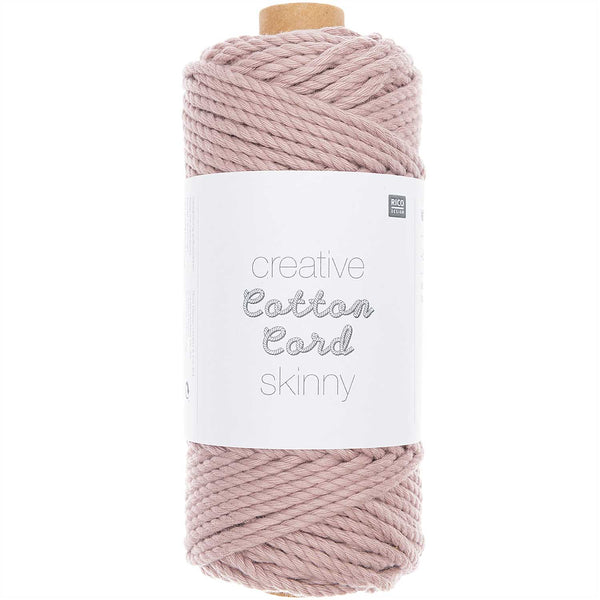 Creative Cotton Cord skinny 3mm 100% Baumwolle 55m