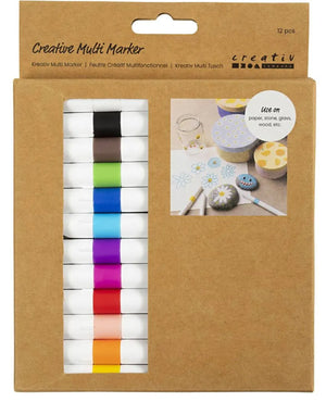 Kreativ Multi Marker 12 Stk Strichstärke 4 mm