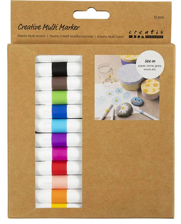 Kreativ Multi Marker 12 Stk Strichstärke 4 mm